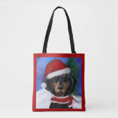Tote Bag Dachshund ou teckel (Devant)