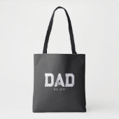 Tote Bag Dad Established New Dad Gift (Devant)