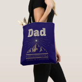 Tote Bag Dad Guiding Star Mountain (De près)