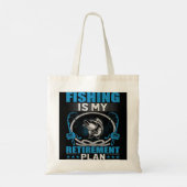 Tote Bag Daddy fly Fishing Buddy Funny Fisherman Citations (Dos)