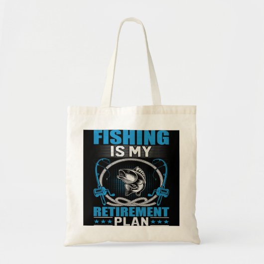 Tote Bag Daddy fly Fishing Buddy Funny Fisherman Citations (Devant)