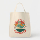 Tote Bag Daddy Little Whale (Devant)