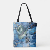 Tote Bag Dads Mood Music Blue Fedora Medium Shouler Fourre- (Dos)