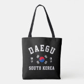 Tote Bag Daegu Corée du Sud (Dos)