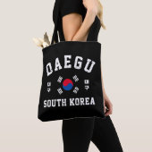 Tote Bag Daegu Corée du Sud (De près)