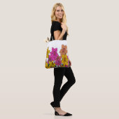 Tote Bag Daffodils colorés Fleurs Design (Sur le modèle)