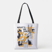 Tote Bag DAFFY DUCK™ & BUGS BUNNY™ Glitch (Dos)