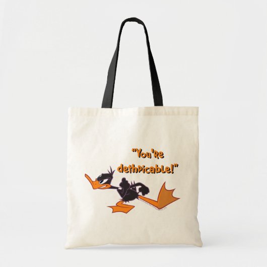 Tote Bag DAFFY DUCK™ Prêt à se Battre (Devant)