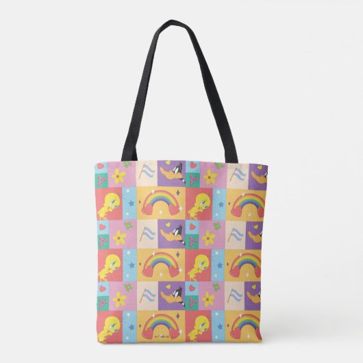 Tote Bag DAFFY DUCK™ & TWEETY™ - Motif de fierté (Dos)