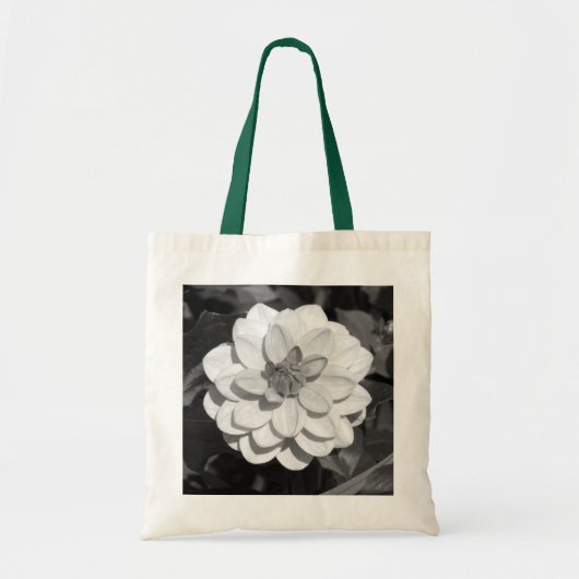 Tote Bag Dahlia 'David Howard' B&W (Devant)