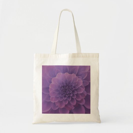 Tote Bag Dahlia violet (Devant)