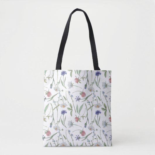 Tote Bag Dainty fleur sauvage (Devant)