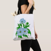Tote Bag Daisies flowers (De près)