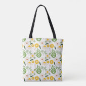 Tote Bag Daisy-Daisy assez motif (Dos)