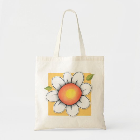 Tote Bag Daisy Joy jaune CTC L.I.F.E.Sac (Devant)
