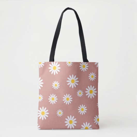 Tote Bag Daisy Meadows rose (Devant)