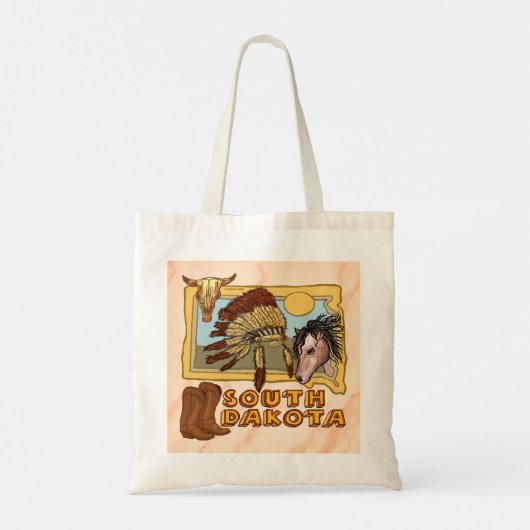 Tote Bag Dakota du Sud (Dos)