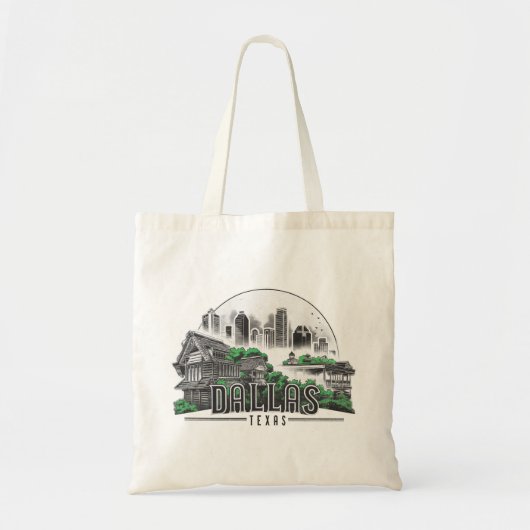 Tote Bag Dallas City Texas USA (Devant)