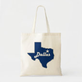Tote Bag Dallas, Texas Lone Star State Map Cute DFW Texan (Devant)