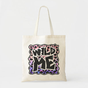 Tote Bag Dalmatie Noir et rose Me sauvage