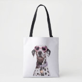 Tote Bag 🐾💗 Dalmatien mignon (Devant)