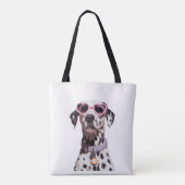 Tote Bag 🐾💗 Dalmatien mignon (Dos)