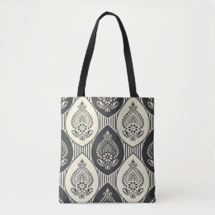 Tote Bag Damas asiatiques traditionnelles, motif sans soudu