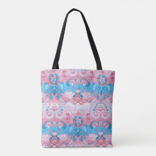 Tote Bag Damas de dragon transgenre - Couleur de drapeau de