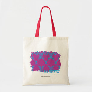 Tote Bag Damassé 2 Aqua-Pourpres