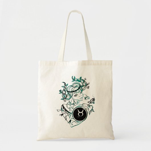 Tote Bag Dame Art déco de Taurus (Devant)