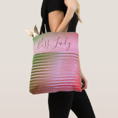 Tote Bag Dame Boss Glam Rose (De près)