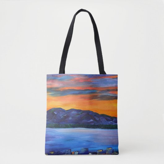 Tote Bag Dame couchée et Fourre-tout (Devant)