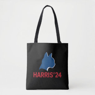 Tote Bag Dame de chat drôle sans enfants pour citation 2024