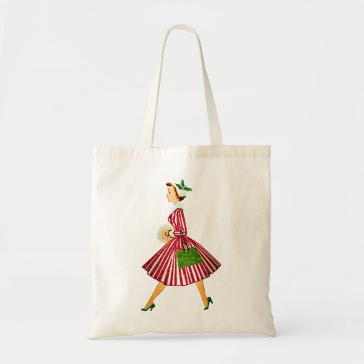 Tote Bag dame de noël (Devant)