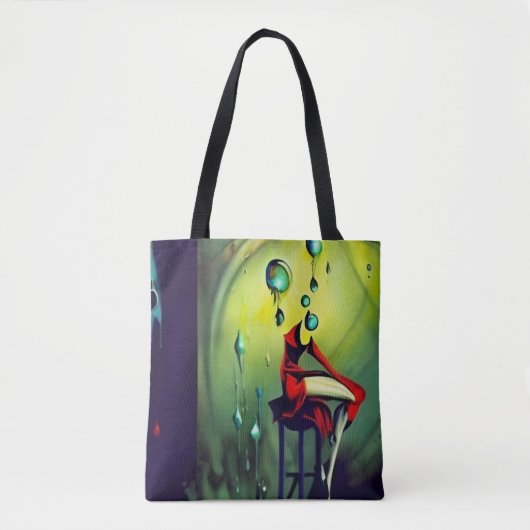 Tote Bag Dame des larmes (Devant)