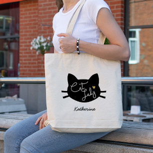 Tote Bag Dame du chat