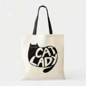 Tote Bag Dame du chat (Devant)
