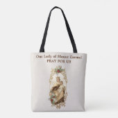 Tote Bag Dame du Mont Carmel avec Armoiries du Bouclier (Dos)