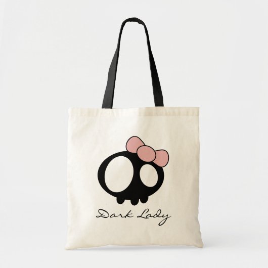 Tote Bag Dame noire (Devant)