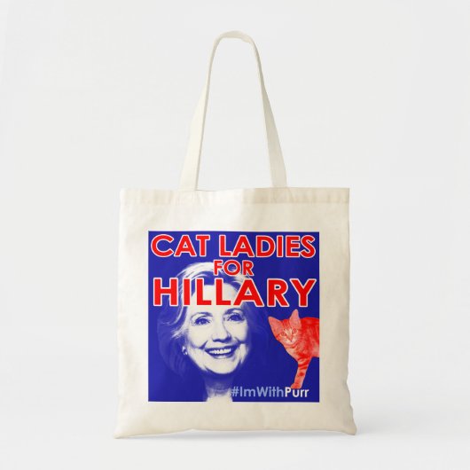 Tote Bag Dames de chat pour Hillary Fourre-tout (Devant)