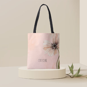Tote Bag Dames Élégant Fleur Sauvage Bohème Mignon