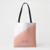 Tote Bag Dames Élégant Points de polka Boho Mignon  (Devant)