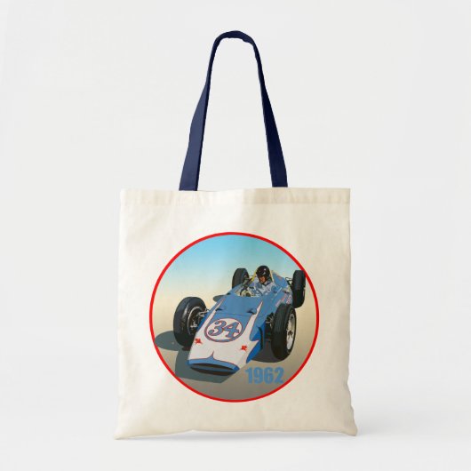 Tote Bag Dan Gurney 1962 Indy (Devant)