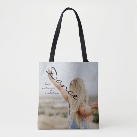 Tote Bag Dance like nobody's watching (Devant)