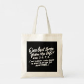 Tote Bag Dance Sayings, Citations de danseuses, Drôle Ensei (Dos)