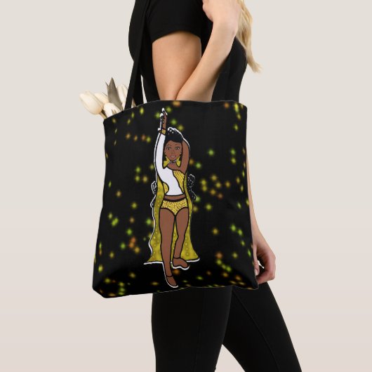 Tote Bag Dancer Fourre-tout Gold Spark (De près)