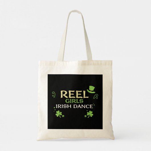 Tote Bag Dancing Reel Girls Irish Dance St. Patrick's Day (Dos)