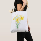 Tote Bag Dandelion aquarelle Fourre-tout (De près)