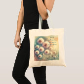 Tote Bag Dandelion Blowball & Citation (Devant (produit))