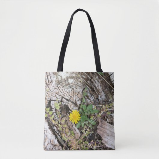 Tote Bag Dandelions à vie morte (Devant)